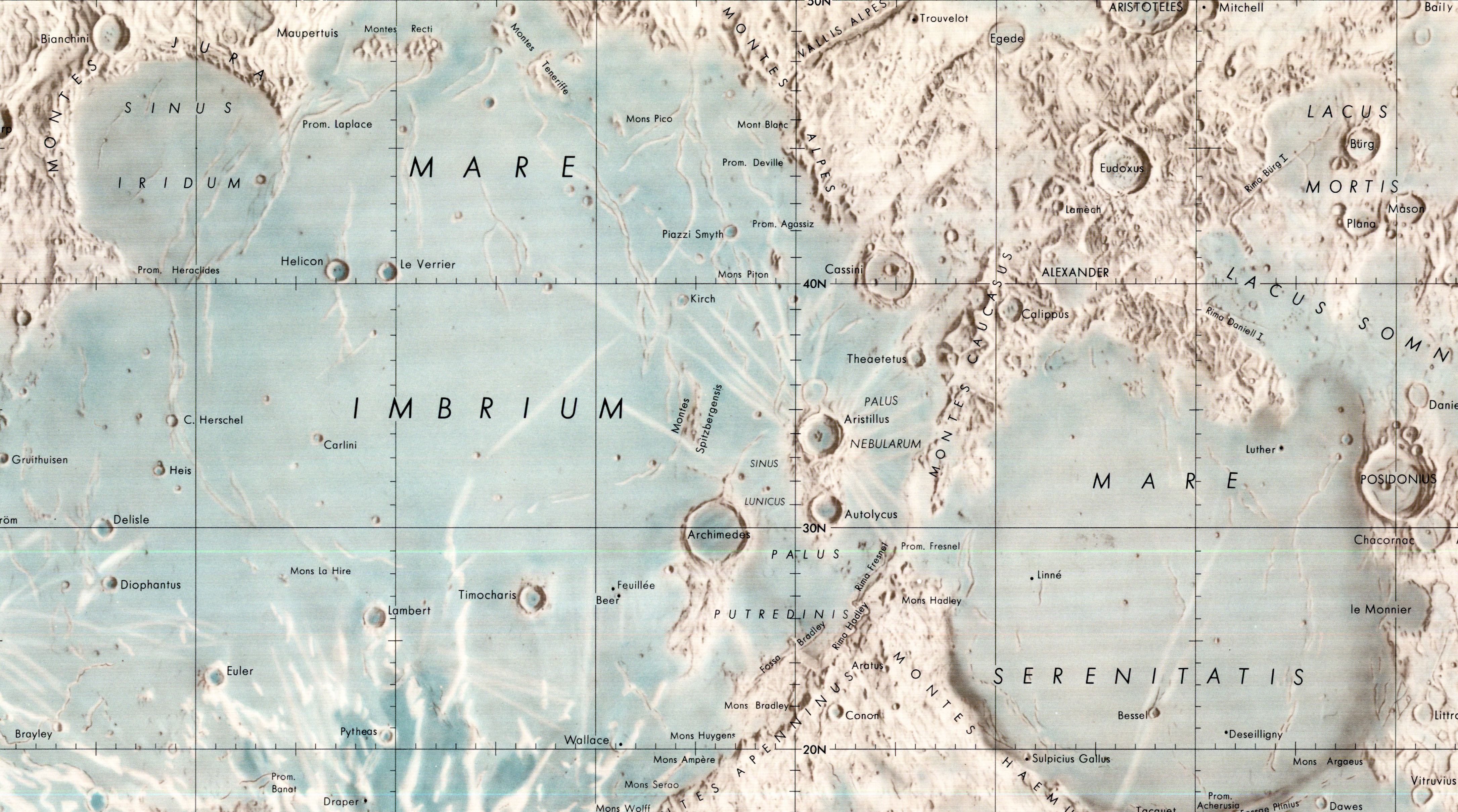 Moon Journey Landscape showing the path ahead